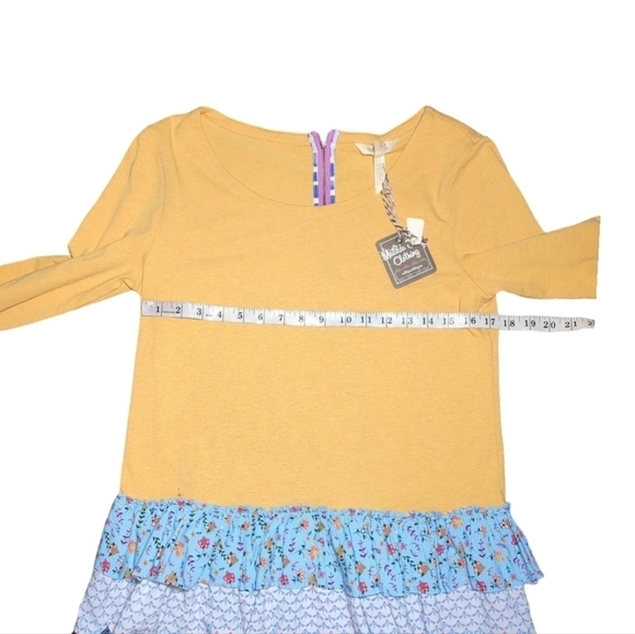 NWT Matilda Jane Weekend Vibe Teired Ruffle Top Size M - Picture 6 of 10